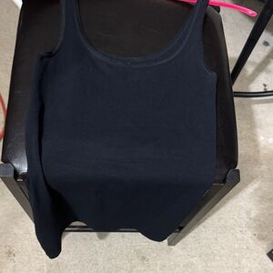 Women's Black Scoop Neck Tank Top